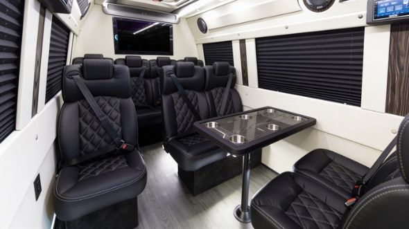 12 passenger sprinter van interior huntington beach