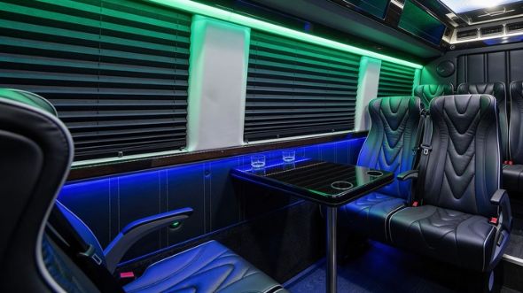 18 passenger sprinter van interior garden grove