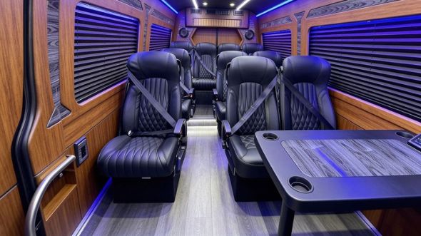 18 passenger sprinter van interior irvine