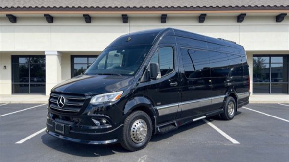 huntington beach wedding sprinter van rental