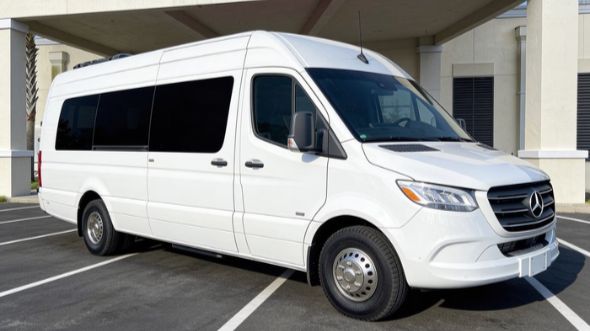 irvine corporate sprinter van service