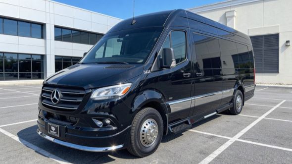orange birthday sprinter van rental