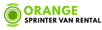 orange sprinter van rental logo