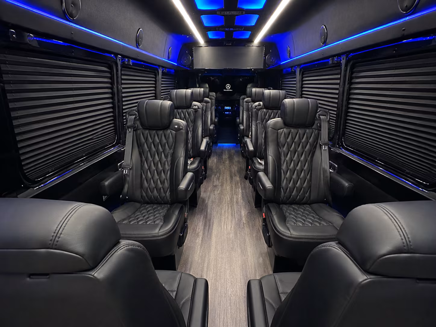 15 passenger sprinter van interior