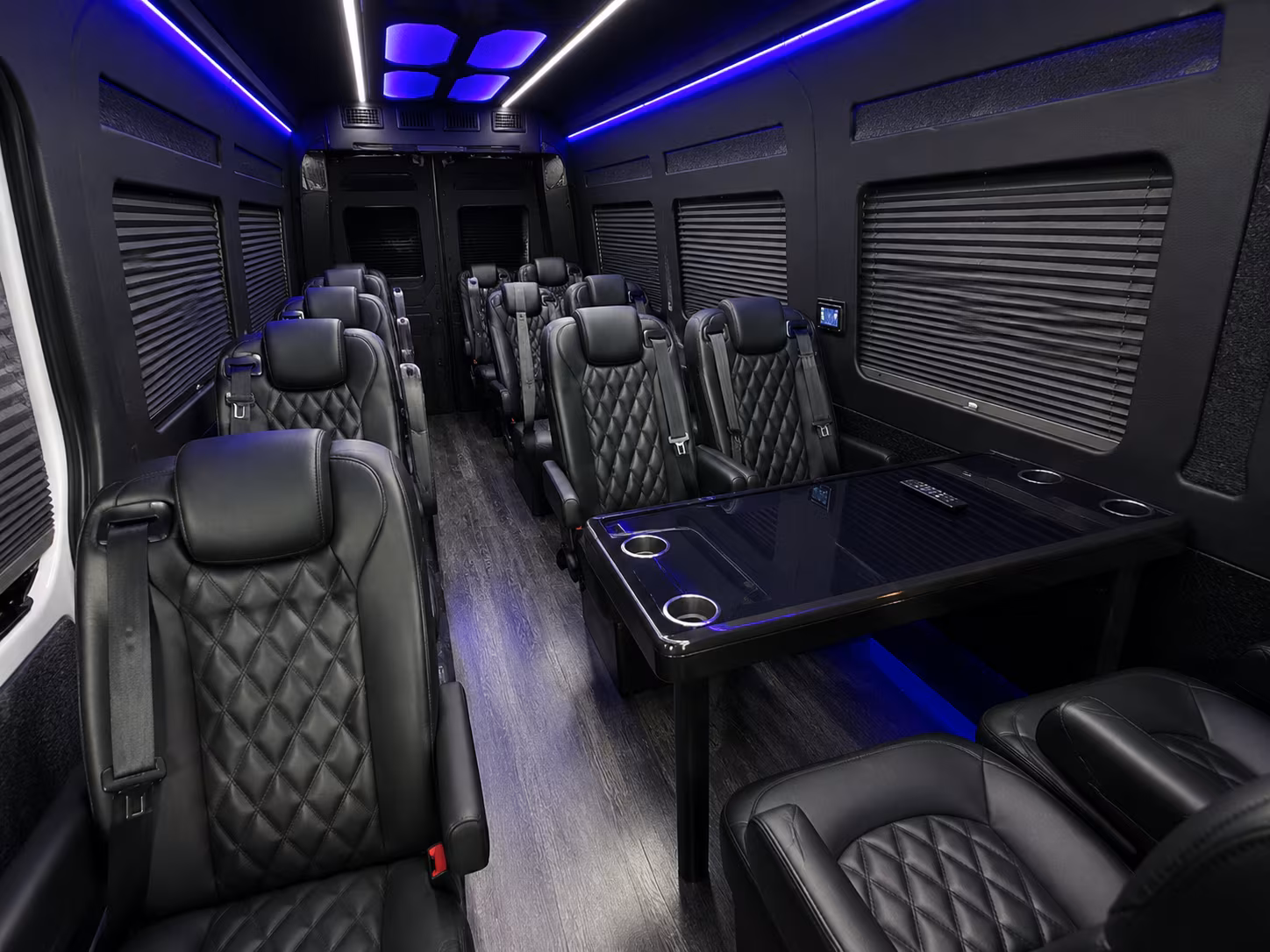 santa ana 10 passenger sprinter van interior