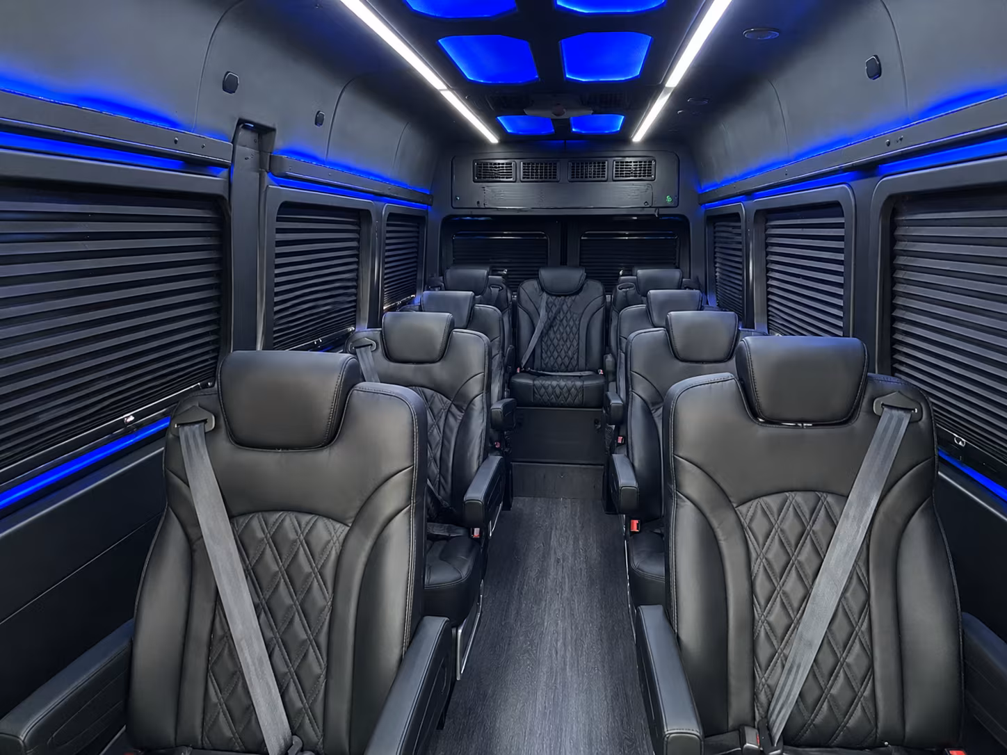 santa ana 18 passenger sprinter van inside