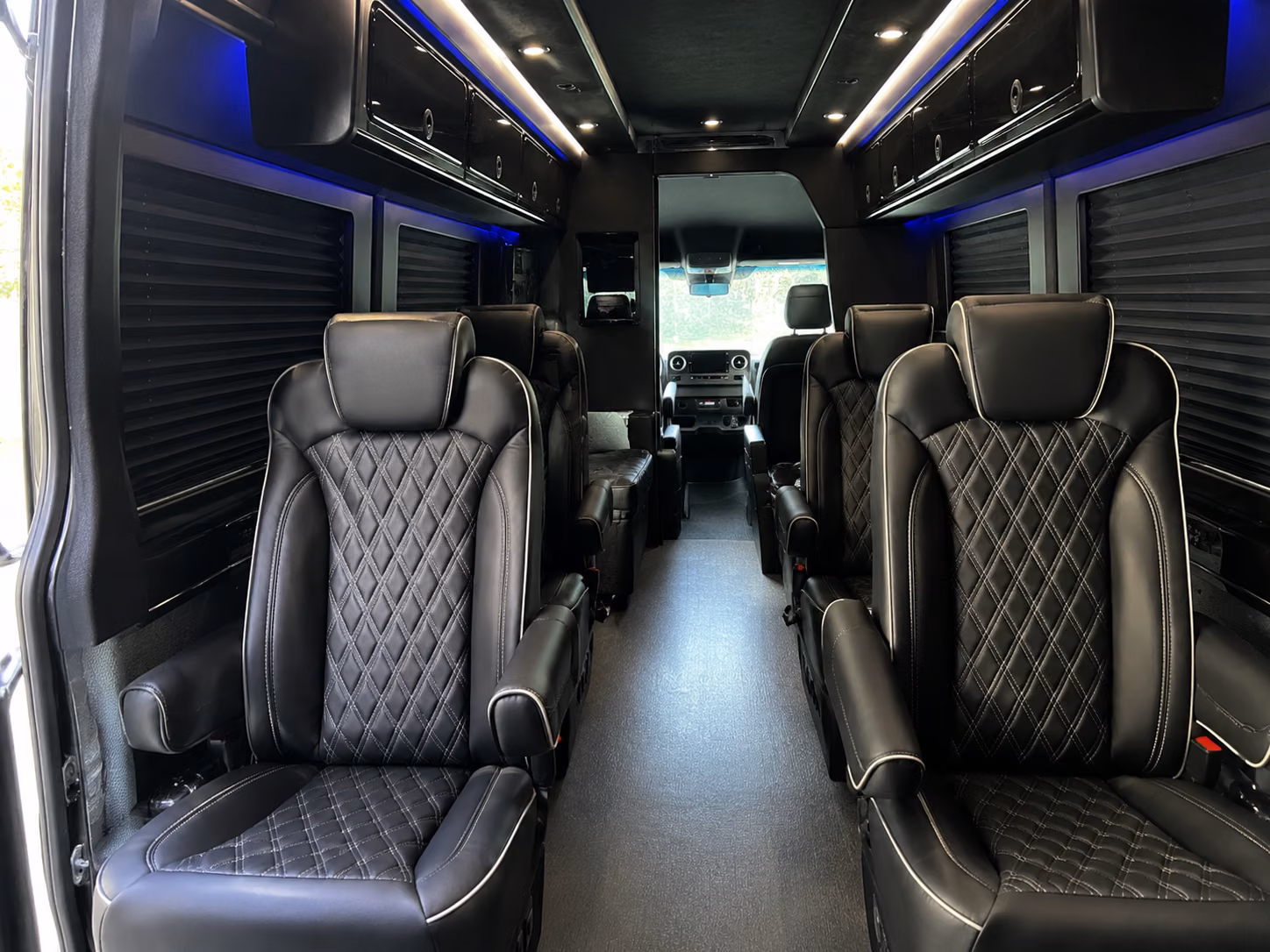 santa ana private event sprinter van rental