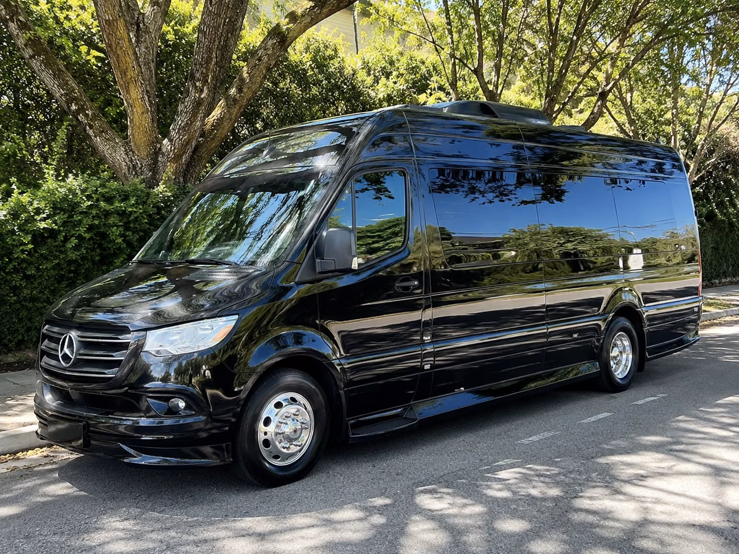santa ana sprinter van booking step 1