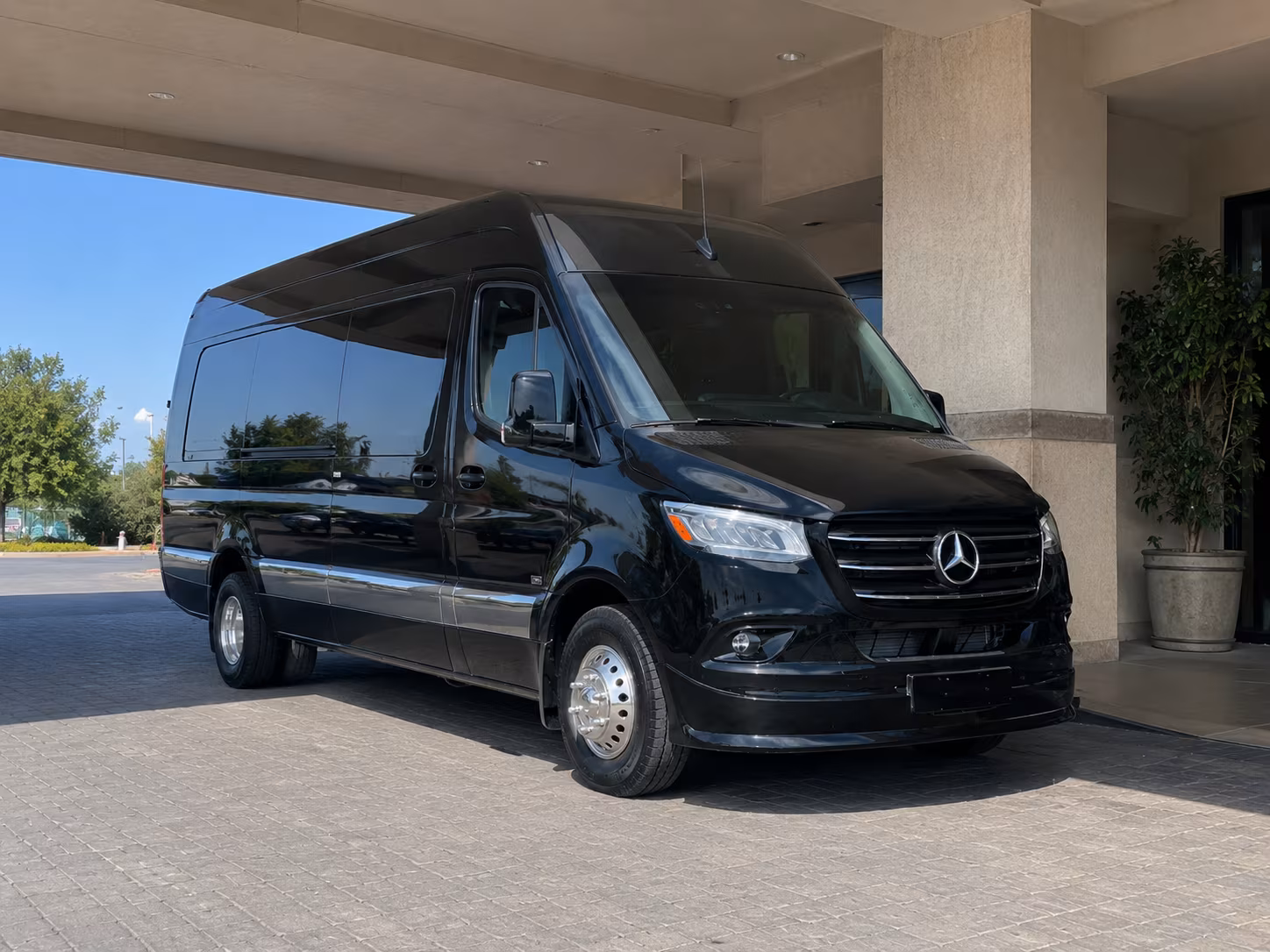 santa ana wedding sprinter van rental