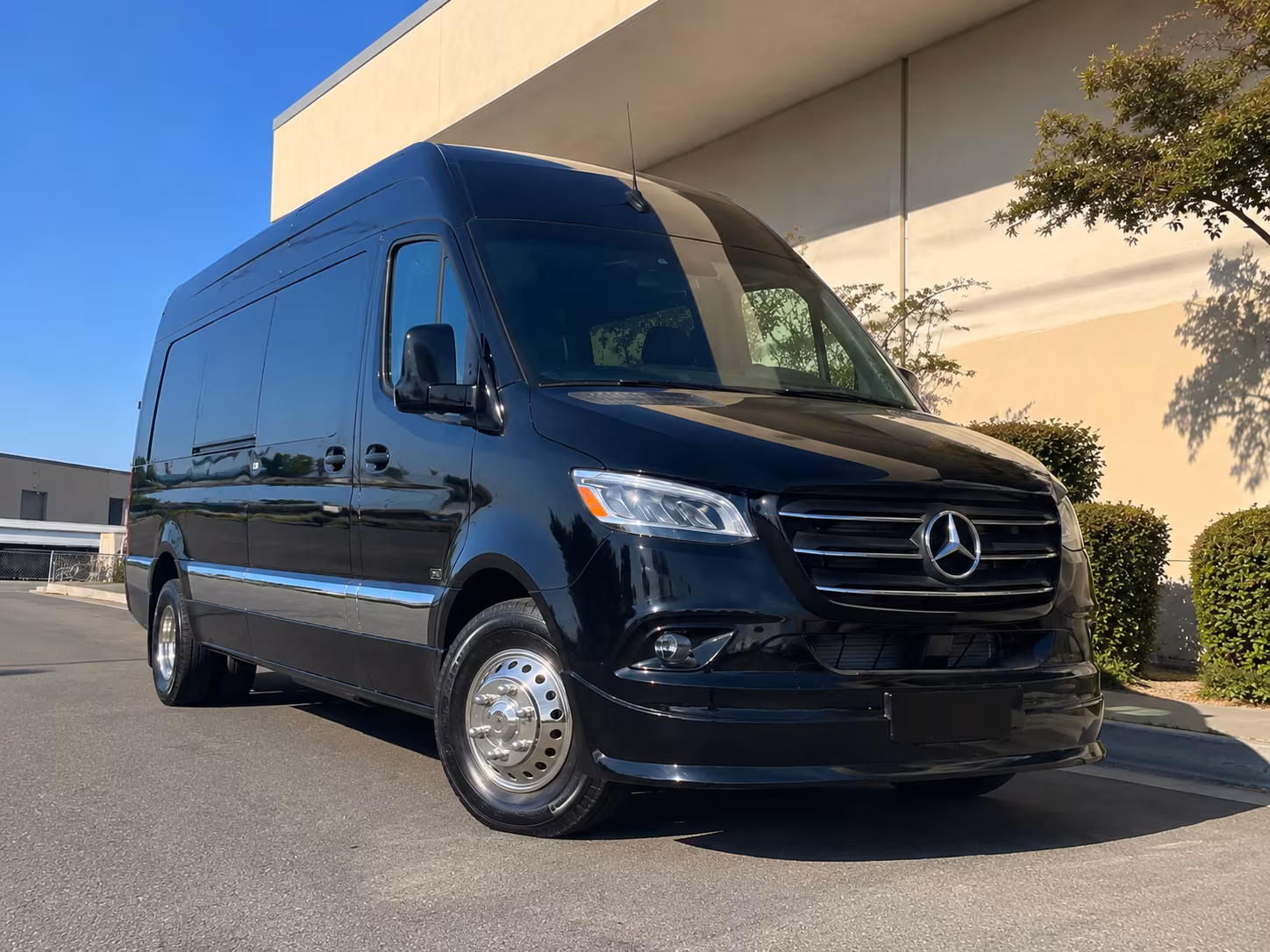 sprinter van options for santa ana trips