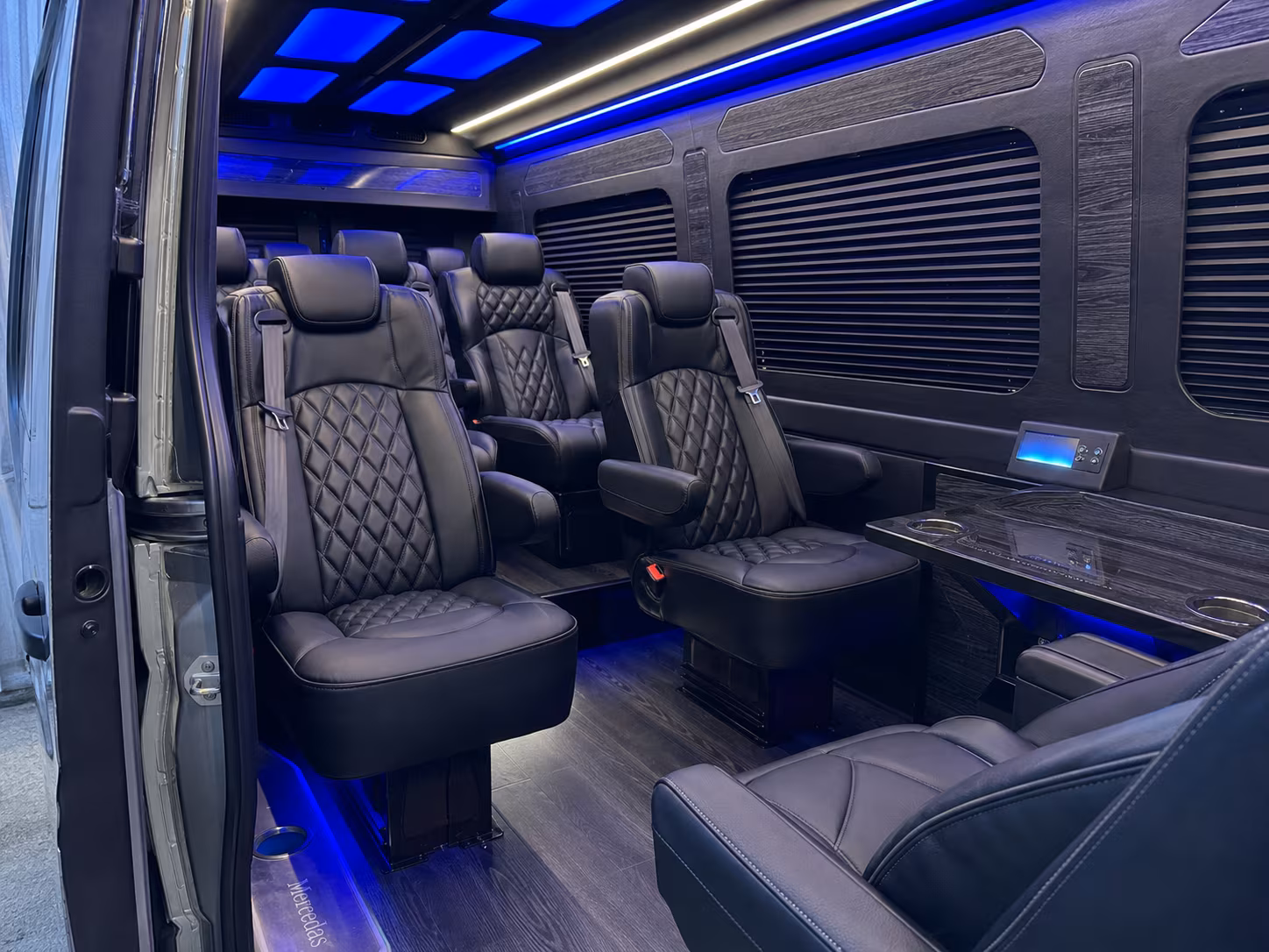 sprinter van transportation for groups and events across santa ana