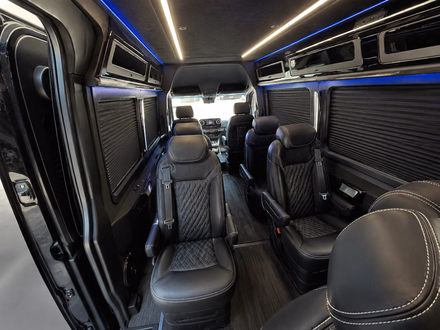 temporary shuttle sprinter vans for office relocations construction projects and campus events in santa ana