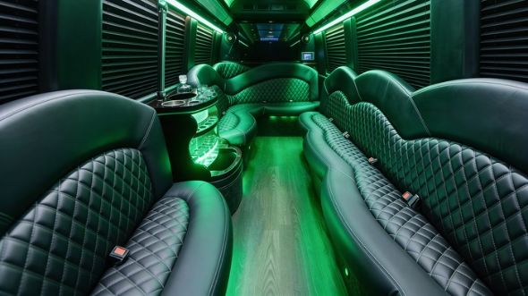 sprinter limousine interior orange